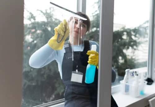 Nettoyage de vitres intérieures et extérieures à Campouriez